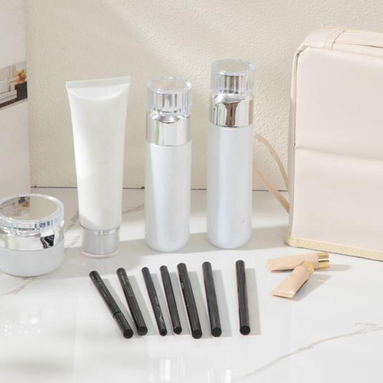 Makeup Bag Large Capacity Zipper Closure Waterproof Multifunctional Travel Toiletry Bag Cosmetic Organizer Case