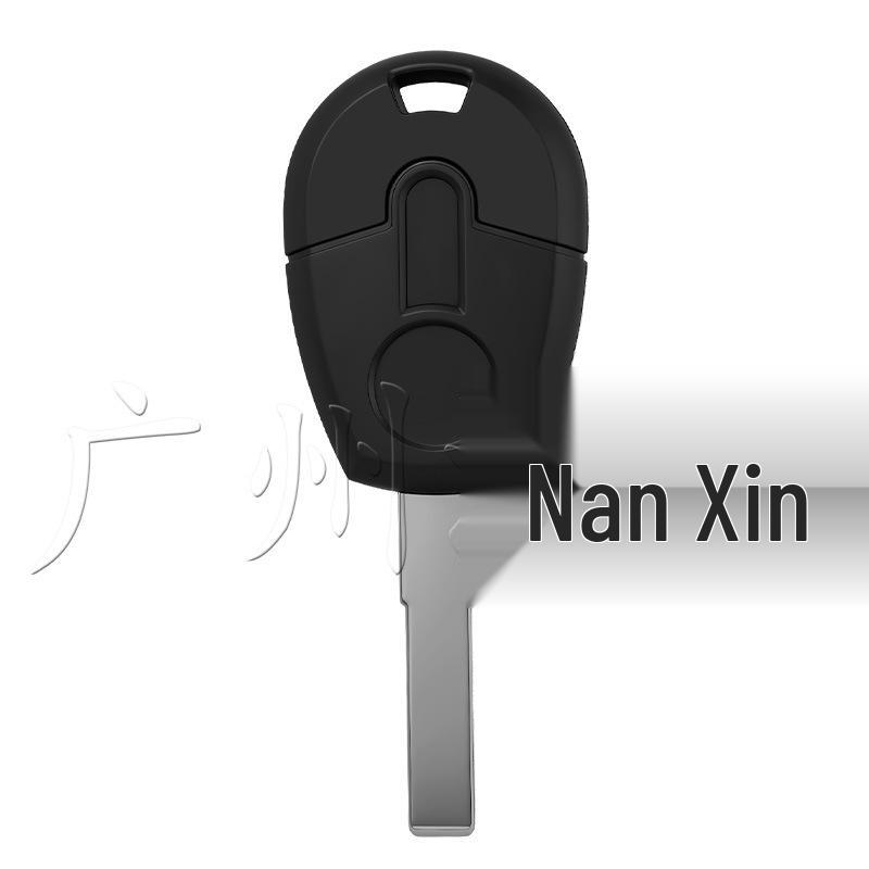 Straight-Type GT15R SIP22 Ignition Key Shell for Fiat (Buttonless, No Seat)