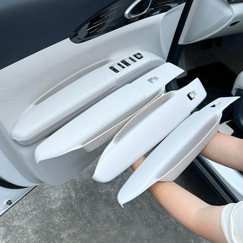 For Geely EX2/Xingyuan 2026 TPE Door Armrest Protection Panel Anti-dirt Protective Cover Car Interior Modification Accessories