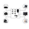 Power Supply Universal Adapter Wear Resistant Plastic Adjustable Power Adapter 2A 312V US Plug 30W