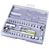 40Pcs of Combination Tools for Automobiles Motorcycles Ratchet Wrenches Bread Multifunctional Maintenance Tools Socket Wrenches