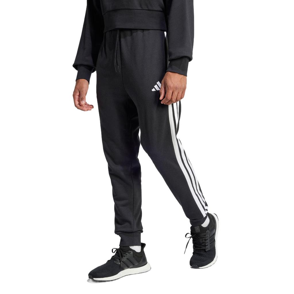 adidas M 3S FT TC PT Warm Comfortable Skin-Friendly Casual Knitted Sports Pants Men Pants Black JD1881