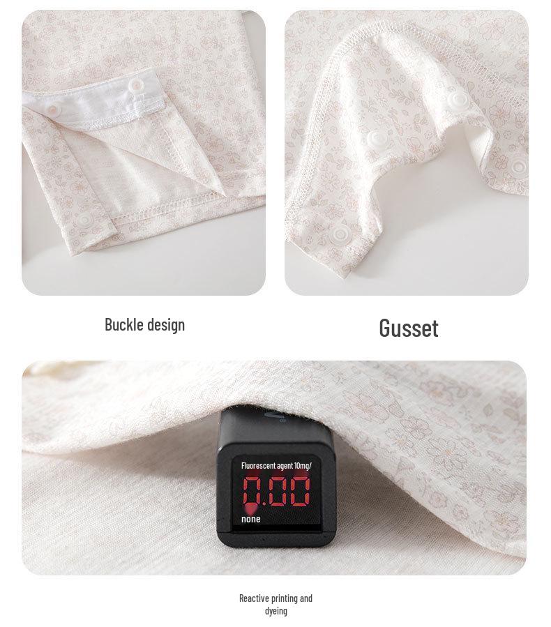 Summer Pure Cotton Newborn Romper - A-Class Thin Style Baby Clothes