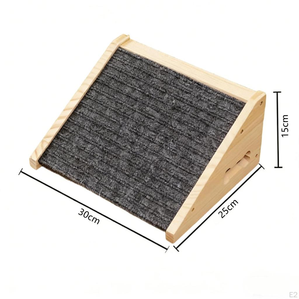 Haustierrampe Holz Zubehör Tragbar Vielseitig Leicht Ornament Klettertreppe für