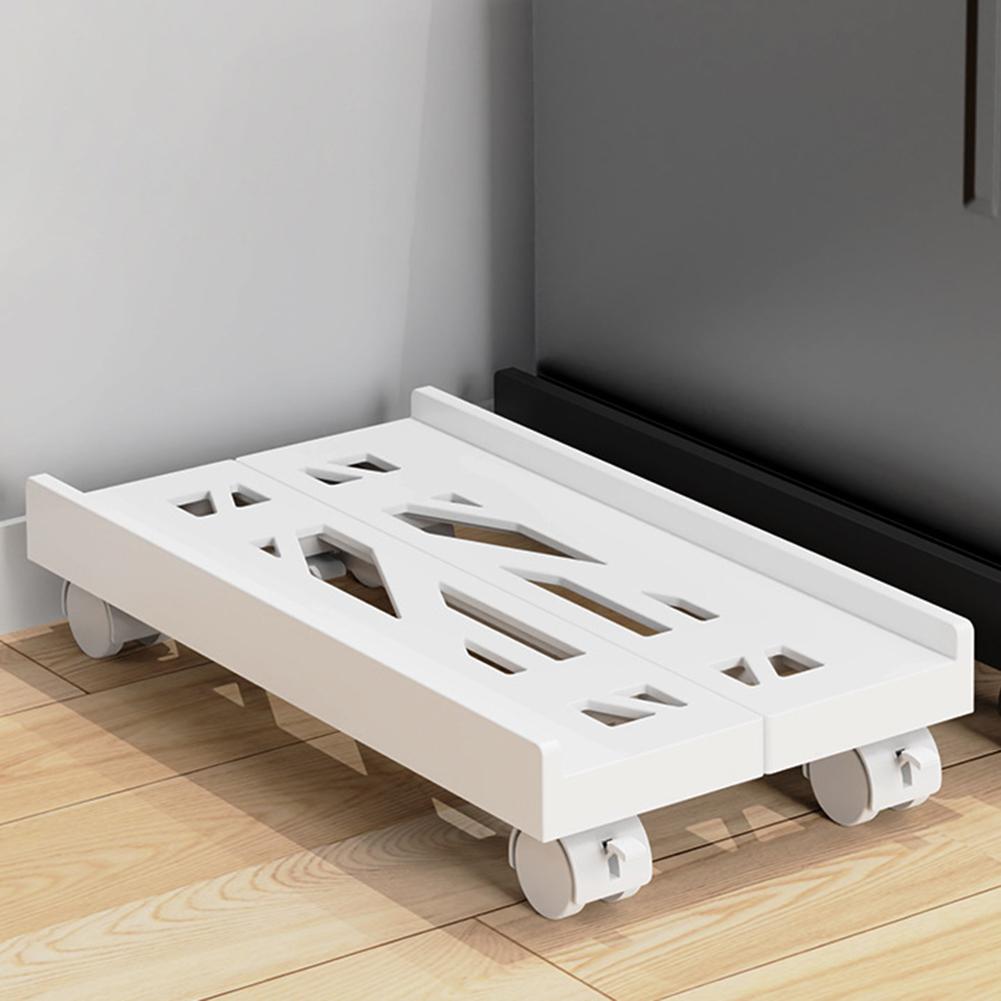 Computer-Turm-Ständer Verstellbarer mobiler CPU-Ständer CPU-Halter PC-Turm-Ständer mit 4 Rollen Computer-Bodenständer