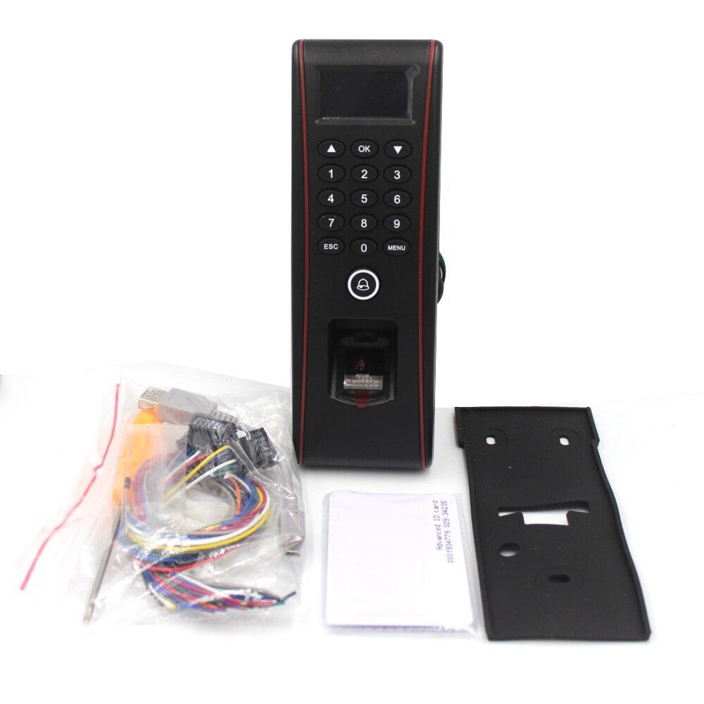 RS485 TCP/IP USB Biometrisk Fingeravtryck Utomhus Åtkomstkontroll IP65 Vattentät 125Khz fingeravtryck RFID-kortläsare