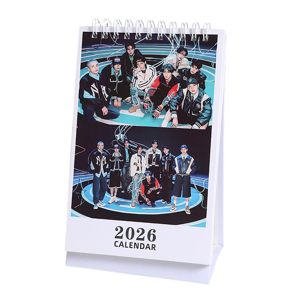 Creative Desktop Calendar Planner Standing Calendar Wall Decor Study Schedule Organizer