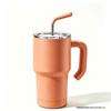 304 Stainless Steel Car Thermos Cup with Handle - Large Capacity, Cold Insulation, Outdoor Vehicle Ice Buster
