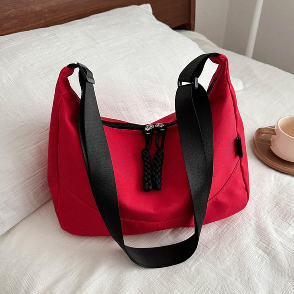 Messenger Bag Polyester Fashionable Multifunctional Women Shoulder Purse for Work