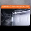 Clear Acrylic Reptile Feeding Box Stackable and Buckle Splicing Box for Scorpion Spider Frog