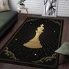 Scale of Justice Magic Astrology Esoteric Pattern Decorative Square Rug Modern Living Room Floor Matte Bedroom Carpet Poster Mat