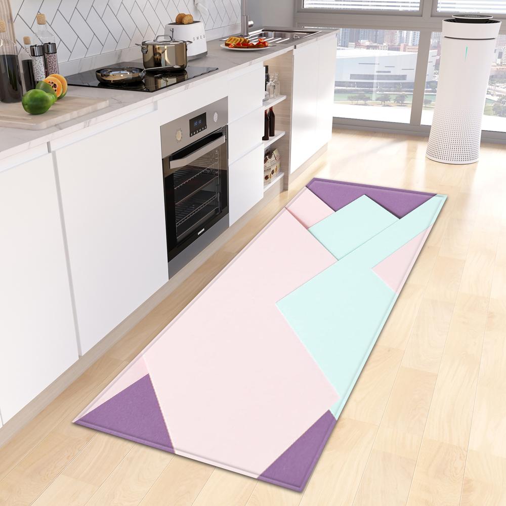 Moderne Küche Teppich Fußmatte Veranda Wohnzimmer Teppich Schlafzimmer Nachttisch Flur Boden rutschfeste Bodenmatte
