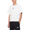Nike Sportswear Logo Embroidered Short Sleeve T-Shirt Kids Tops White DH5750100