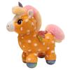 Colorful Unicorn Doll Plush Toy Foal Doll Children Soothing Rag Doll Girl Birthday Gift