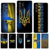 Ukraine Flag Phone Case For Samsung Galaxy S24 S25 S23 S22 Ultra Note 10 20 Plus S20 S21 FE Cover