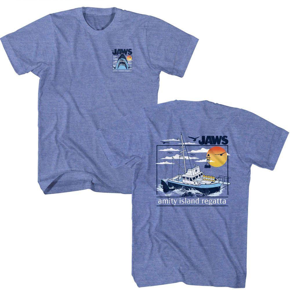 Jaws Amity Island Regatta Movie Shirt XL