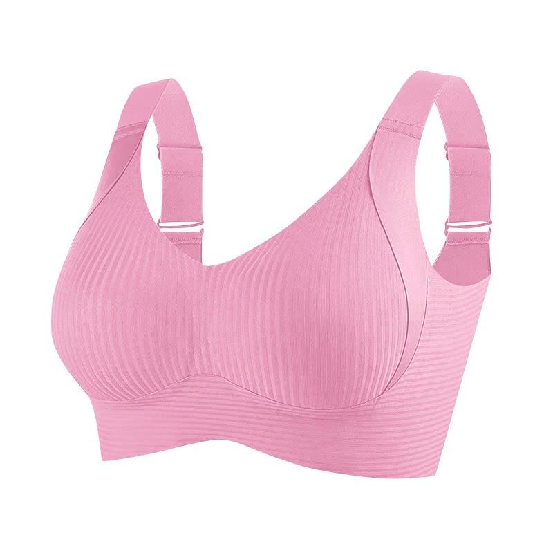 Seamless Wireless Support Bra for Women with Adjustable Straps Everyday Comfort Lingerie