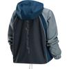 Nike FW24 Casual Comfortable Hooded Jacket Women Jackets Blue Gray HQ4890-060