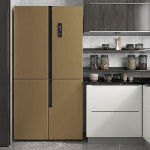 CHIHUT Wallpaper Repair Sticker, 45cm x 260cm, Matte Gold Wall Sticker, Metallic Texture, Removable, Renovation, Stylish, Elegant Decor, Wall Decor, I