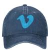 Vimeoed American Video Movie Casual Baseball Cap Summer Blue Hat Sport Snapback Cap Female Male Stylish Baseball Caps