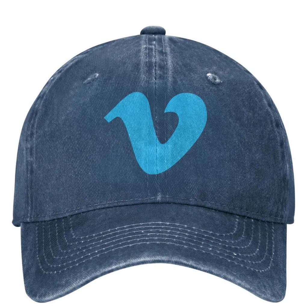 Vimeoed American Video Movie Casual Baseball Cap Summer Blue Hat Sport Snapback Cap Female Male Stylish Baseball Caps