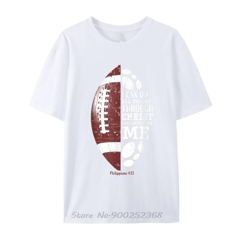

Christian Football Teen Men Religious Verse Luxury Designer TShirt Classic Casual Cotton T Shirt Oneck Tshirt Men Clothing S