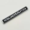 3D Metal Logo Quattro Sticker Car Emblem Badge For 4JHGE A1 A2 A3 A4 A5 A6 A7 A8 8P B6 B7 B8 Q2 Q3 Q4 Q5 Q7 TT S3 S5 Accessories