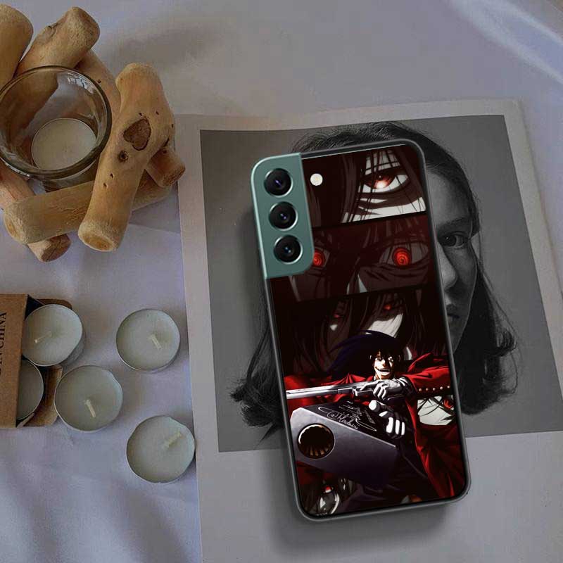 Alucard Helsing Phone Case For Samsung Galaxy S22 S25 Ultra S21 S10 Plus S26 Edge S20 S23 S24 FE Cover Silicone Soft TPU Cle