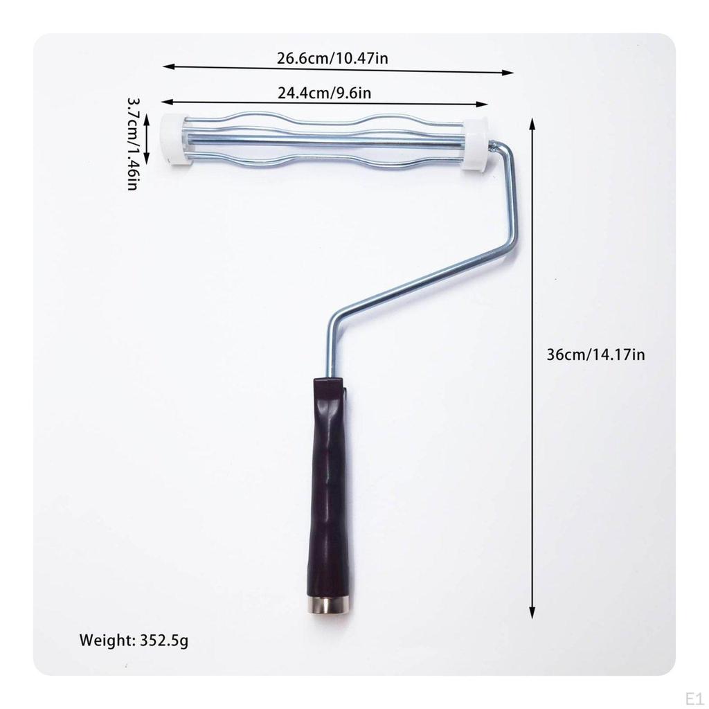Paint Roller Handle Large Capacity Holder Thickened for Renovation