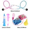 1set Children Cosplay Doctor Uniform Nurse Uniform Kids Creative Pretend Toys Role Playing Doctor Toys Gift for Kids