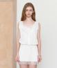 TTUDEMENT Gauze Sleeveless Blouse_White