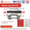 Adjustable Diameter Muffler Pipe Clamp Converter Clip