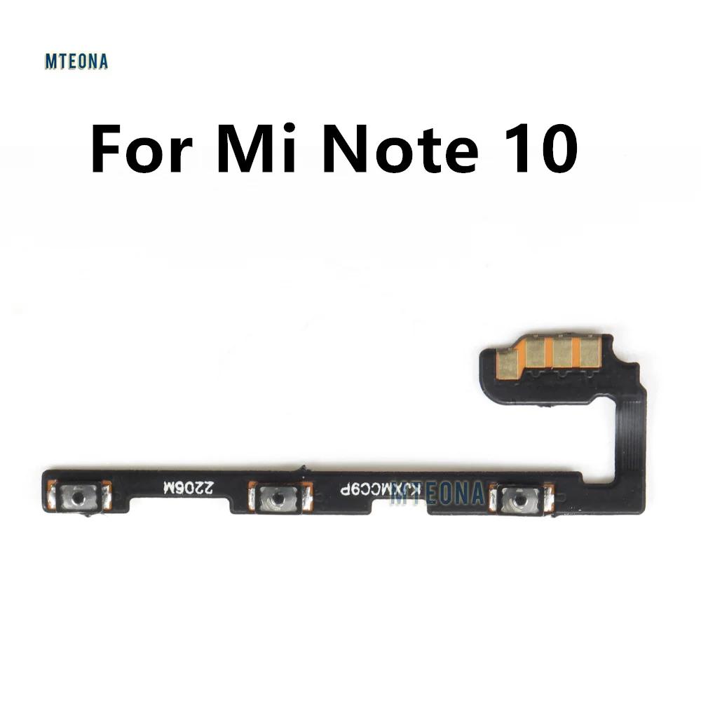 Side Button Switch Volume Key Power On Off Flex Cable Parts For Xiaomi Mi 12 10 10T 11 Lite Pro Ultra Note Poco M3 X3