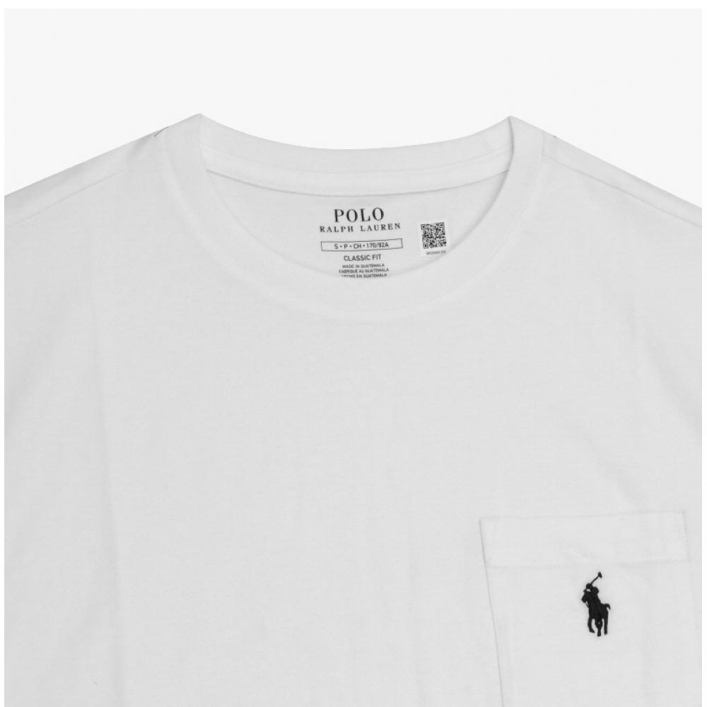 Polo Ralph Lauren 710707095003 Pony Pocket Classic Fit Crewneck Mens Short Sleeve Tee