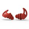Earplugs for Sleep Work Noise Protection Perfect Pro Plugz Red 3 Flange + Case (A123530)
