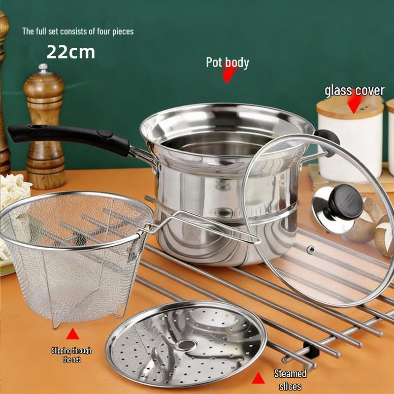 Stainless Steel Multi-Functional Noodle & Soup