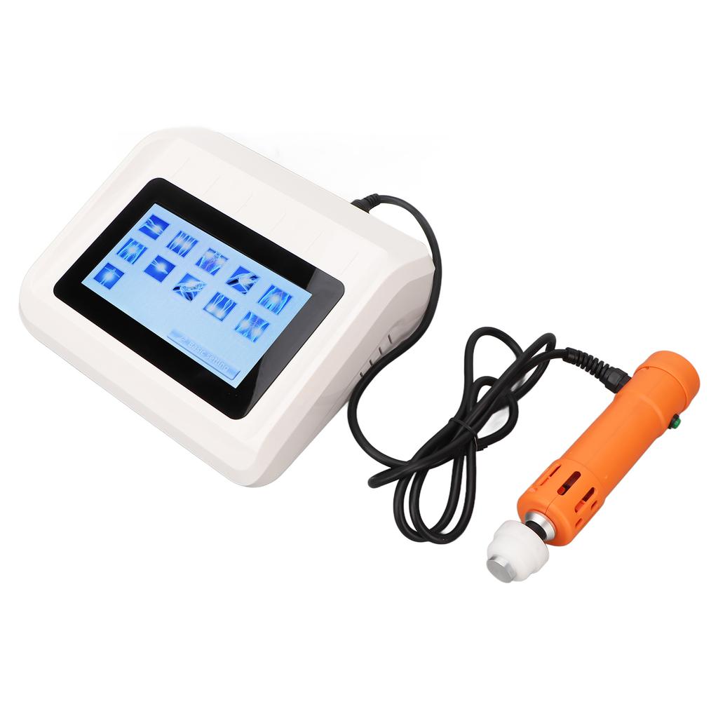 ED Treatment Shockwave Machine Extracorporeal 16 Frequency Gears Shockwave Therapy Device Orange