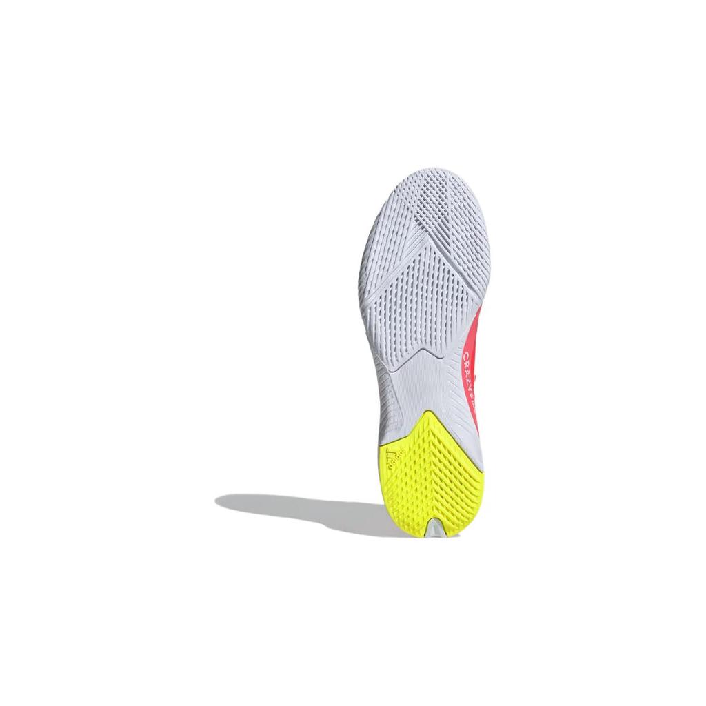 Nye adidas Crazyfast League Innendørs Solar Red Cloud White Team Solar Yellow GS IF0684