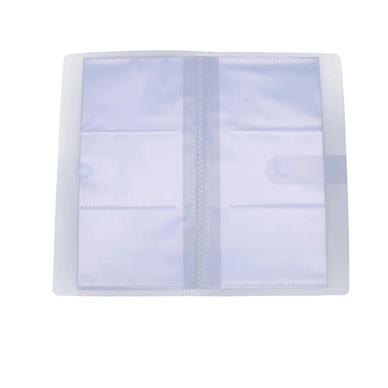 Tragbares Schmuckaufbewahrungsbuch - 3-Zoll Staubdichtes Album zur Sammlung von Visitenkarten & Tickets