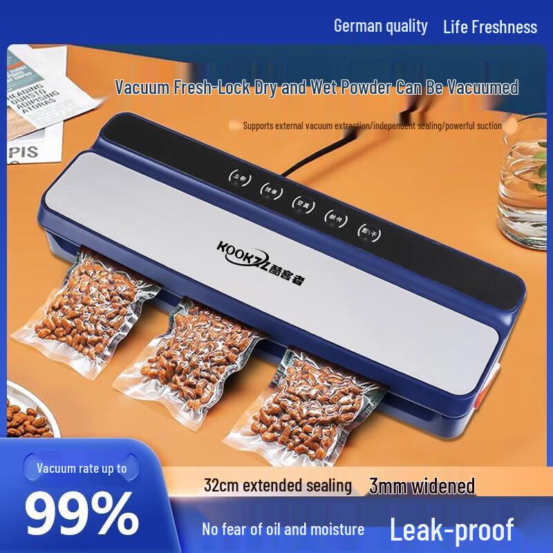 

Automatic Wet & Dry Food Vacuum Sealer