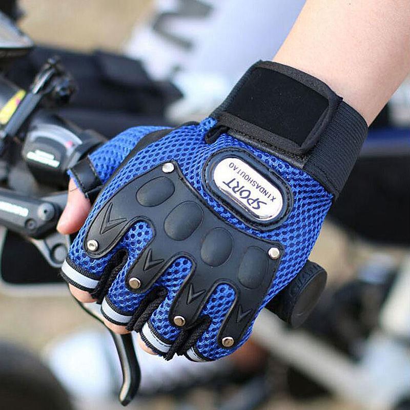 Outdoor sports half-finger gloves spring and summer
