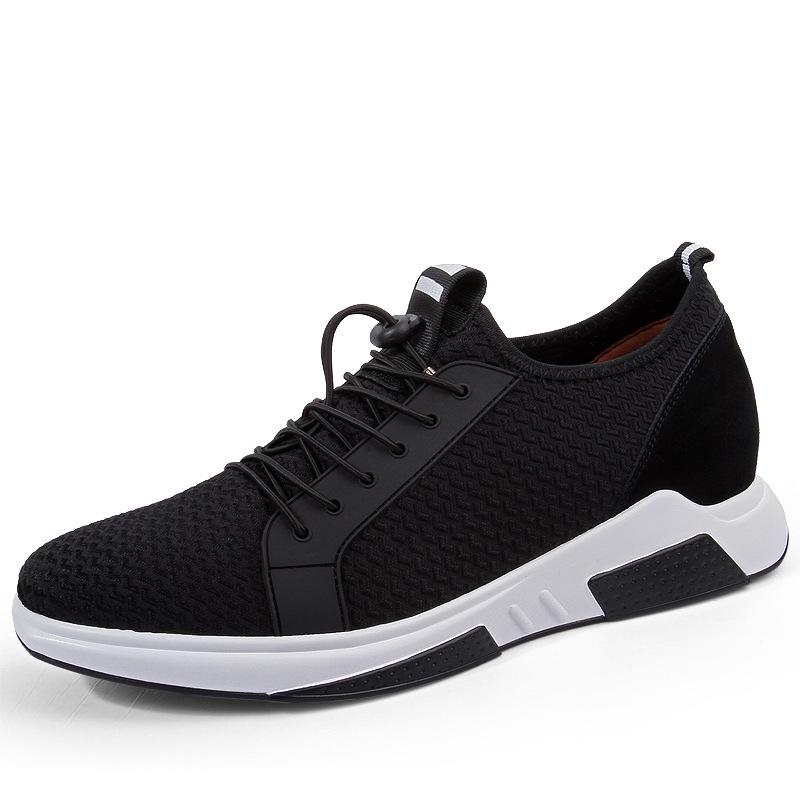 Men s 8cm Height-Increasing Casual Shoes - Stylish, Breathable, and Lightweight 43