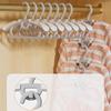 10Pcs Child Wide Shoulder Thickened Non-Slip Clothes Hanger Household Clothes Rack Clothes Drying Rack Plastic Clothes Hanger
