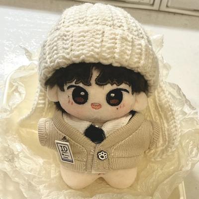 Shirt Doll Clothes Outfit Uniform Doll Dress Up Set 10cm Cotton Doll Clothes  Children's Gift