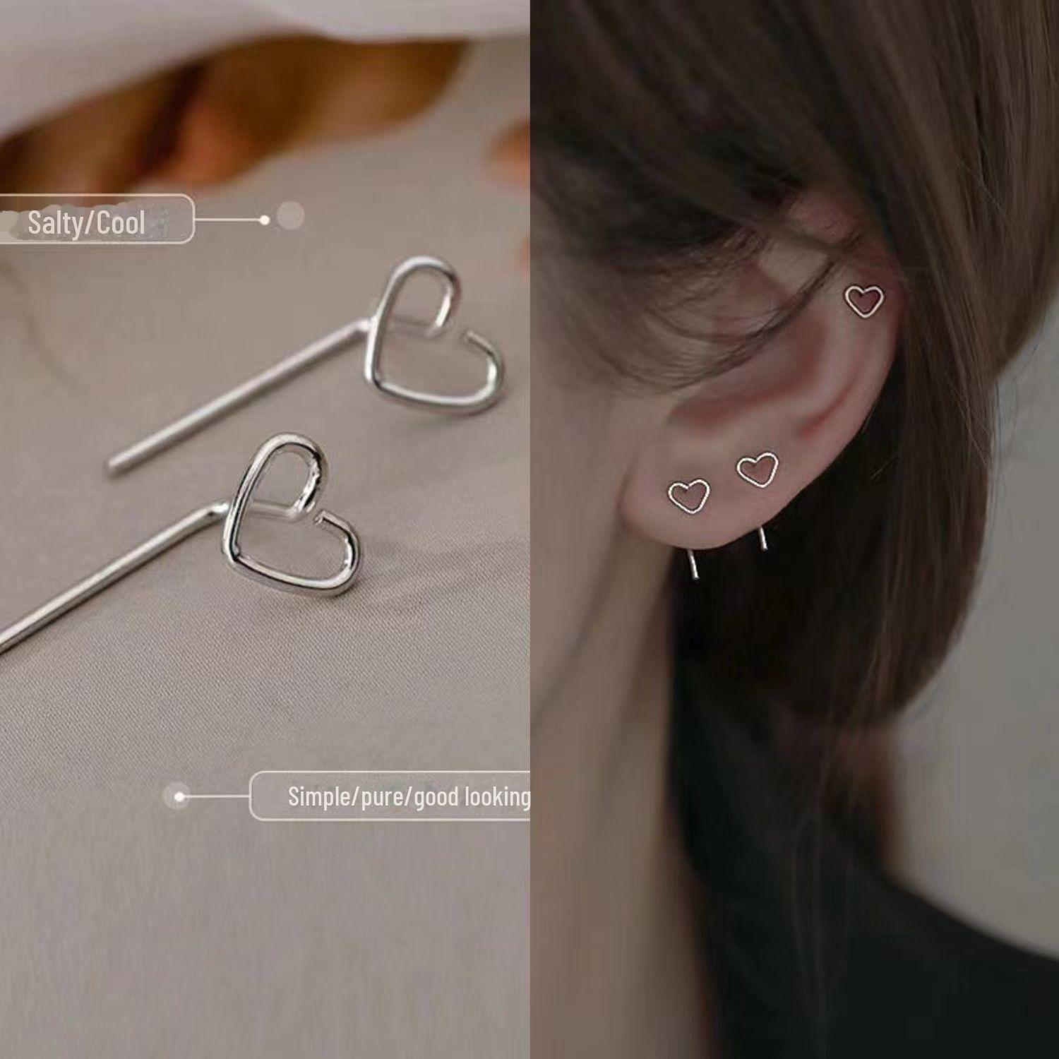 

Mingqing 2024 Simple & Stylish S925 Silver Summer Earrings