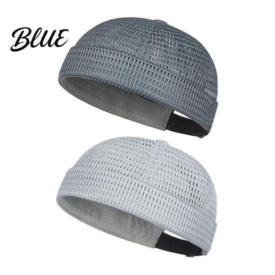 Outdoor Activity Hat 1/2Pcs Men Adjustable Custom Fit Breathable Mesh Design Lightweight Cap Foldable Hip-Hop Style Summer Activities Travel