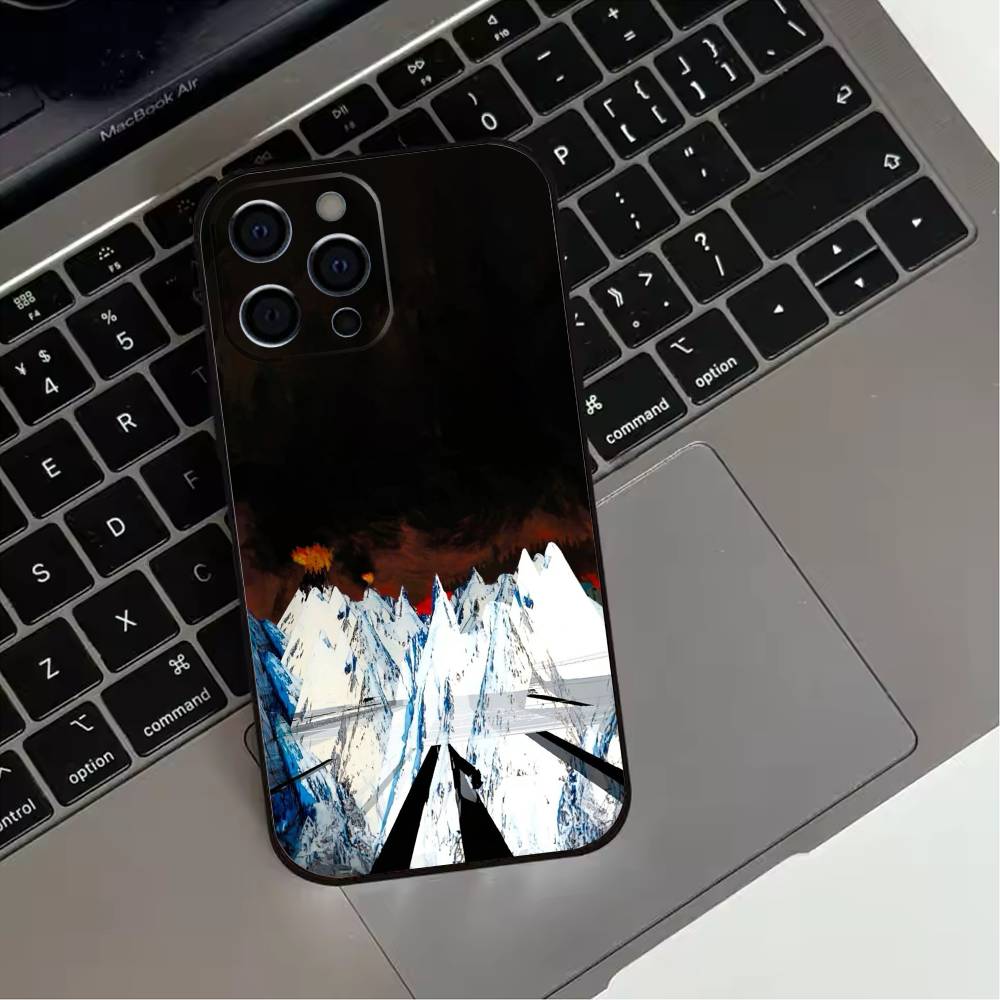 Classic R-Radiohead Rap Band  Phone Case For iPhone 17,16,15,14,13,12,11 Plus,Pro Max,XS,Soft Silicone Black Cover
