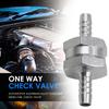One Way Valve Aluminium Alloy Fuel Non Return Oil Gas Check Valve Check Valve Petrol Diesel for Car Automobile Helicopters Ships