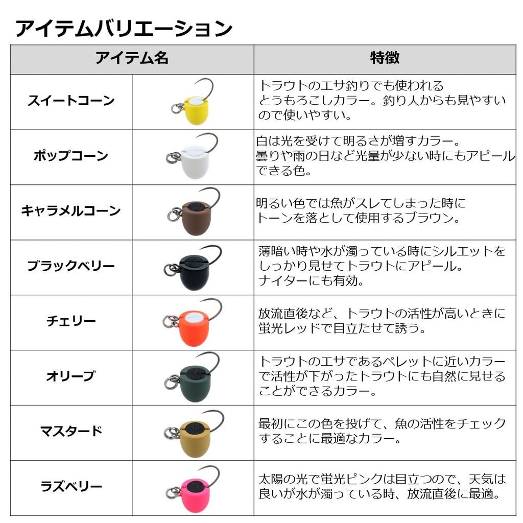 DAIWA Trout Corn 10mm / 1.1g Blackberry