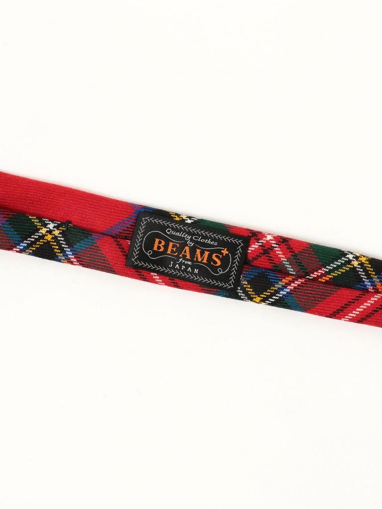 [BEAMS PLUS] Men's Tartan Check Wool Tie MackenzieRoyalStewart FREE 38440009107